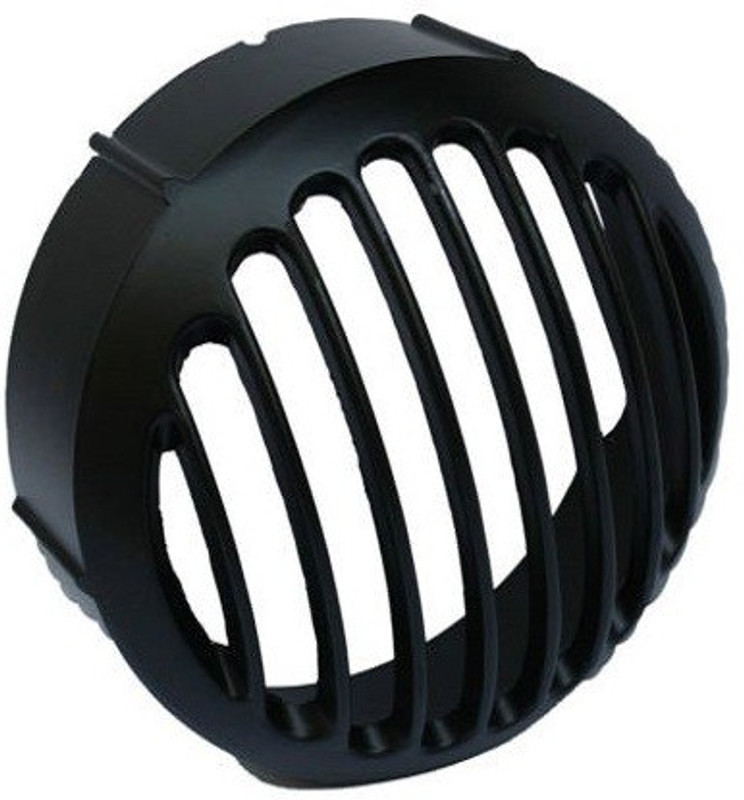 Ck ACCESSORIES Classic Bike Headlight Grill(Black)