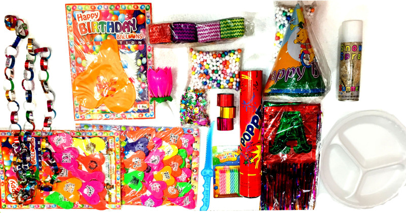 Desi Birthday Birthday Kit(Set of 125)