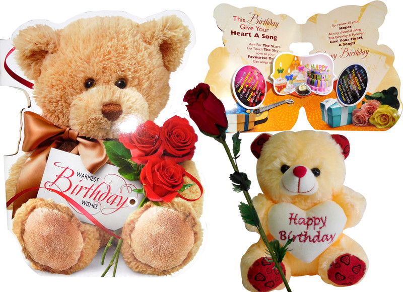 Siddhi Gifts Birthday Gifts For Girls - Happy Birthday Beautiful Greeting Card(Set of 3) Siddhi Gifts Birthday Gifts For Girls - Happy Birthday Beautiful Greeting Card(Set of 3)