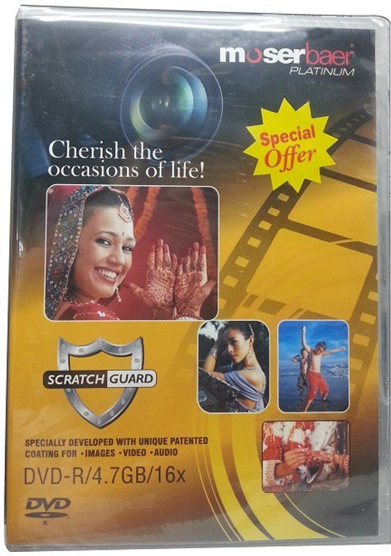 Moserbaer DVD Recordable Video Box 4.7 GB