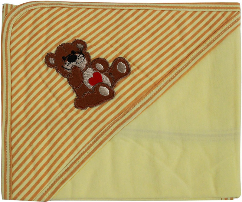 Little Suzy's Zoo Striped Single Comforter(Cotton, Beige) Little Suzy's Zoo Striped Single Comforter(Cotton, Beige)