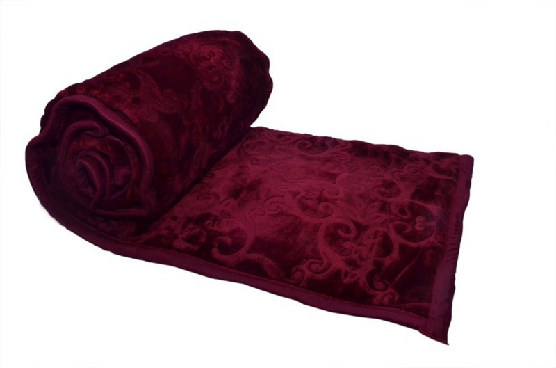ZARA Floral Double Mink Blanket(Microfiber, Multicolor)