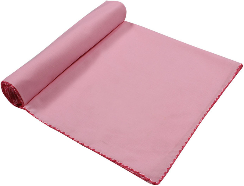 Ole Baby Solid Single Swadding Baby Blanket(Cotton, Pink) Ole Baby Solid Single Swadding Baby Blanket(Cotton, Pink)