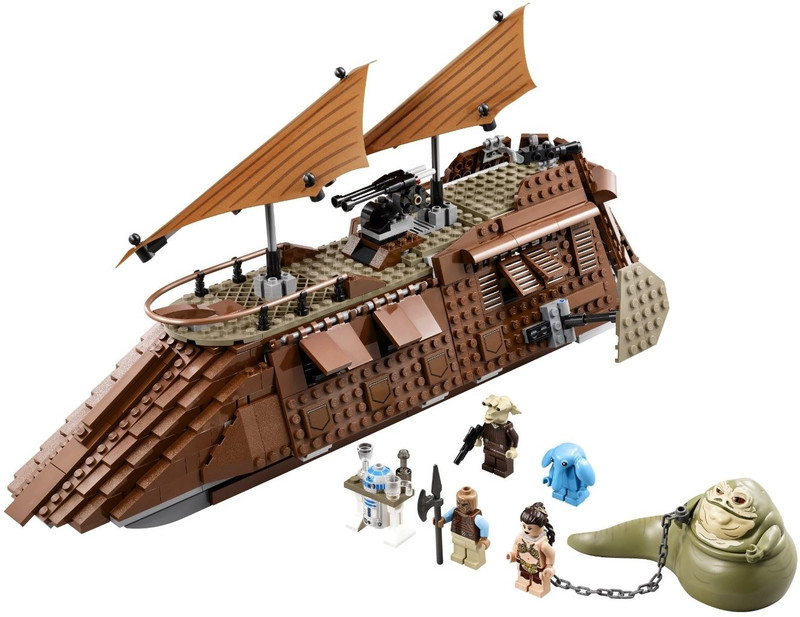 Lego Jabba's Sail Barge (850 Pcs)(Multicolor)