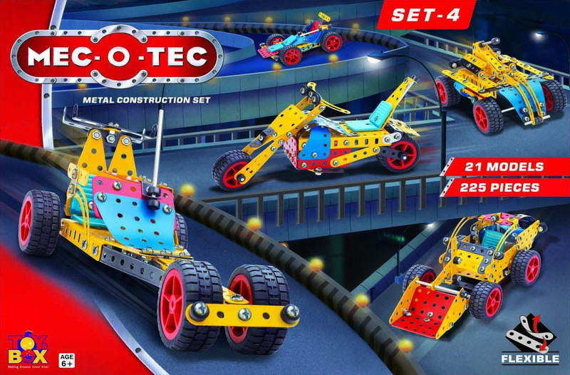 Toysbox mec-o-tec set 4(Multicolor)