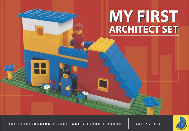 Peacock My First Architect Set(Multicolor)
