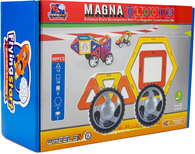 Flying Start Magna Blocks(Multicolor)