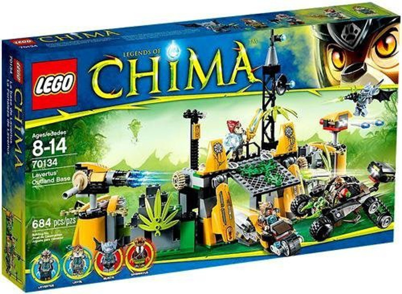 Lego Chima Lavertus' Outland Base (70134)(Multicolor)