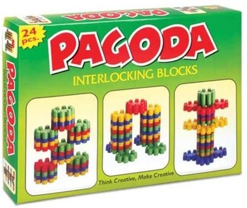 Giftoscope Pagoda Interlocking Blocks Game(Multicolor) RS.290 (3.00% Off) - Flipkart