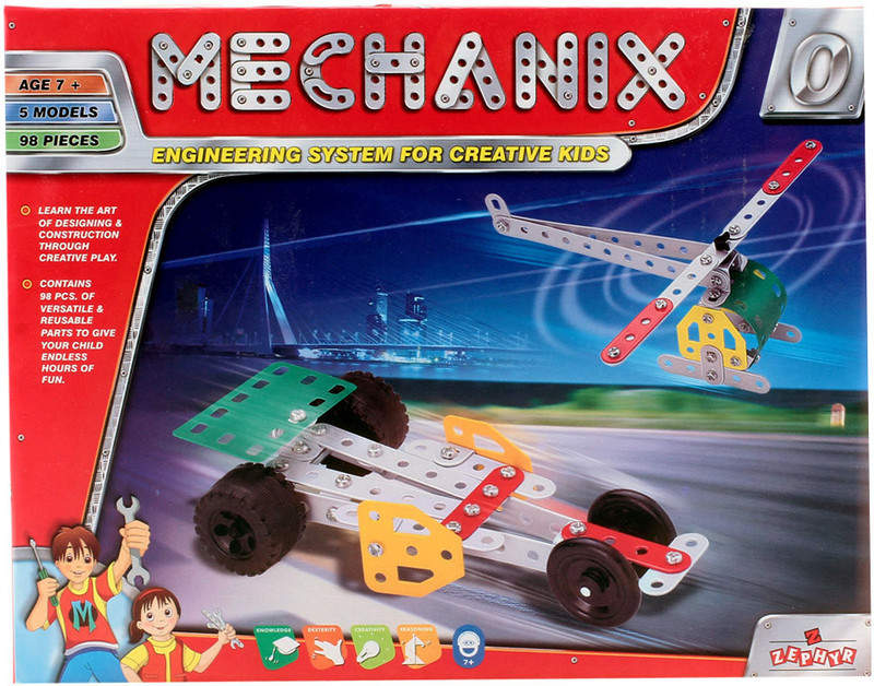 Zephyr Engineering System For Creative Kids(White)