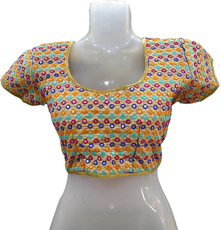 Alankar Textiles Round Neck Women Blouse