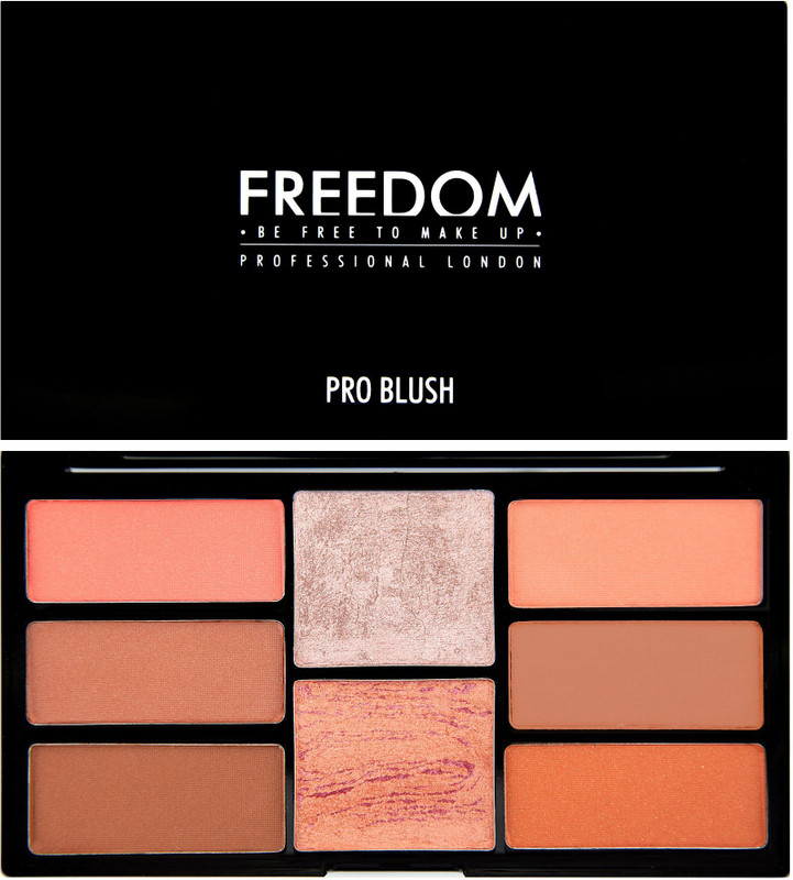 Freedom Pro Blush Palette(Peach And Baked)