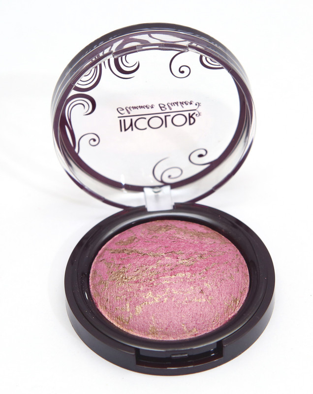 Incolor Baked Blusher(Golden Baby Pink)