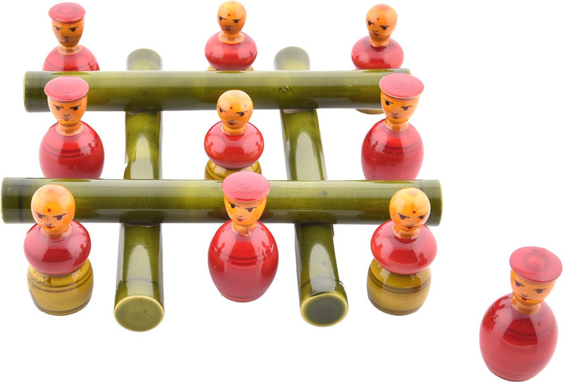 Anuradha Wooden Tick Tack Board Game