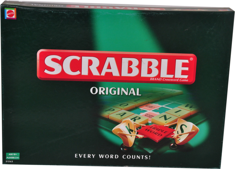 Mattel Games 51263 Scrabble Original Board Game