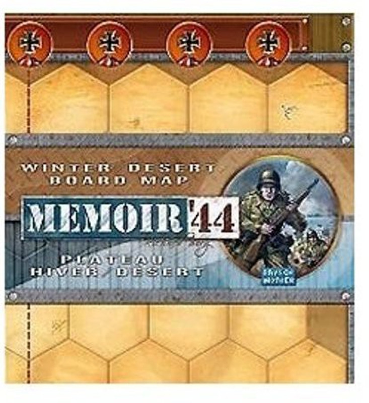 Days of Wonder Memoir '44 Winter/Desert Map Board Game