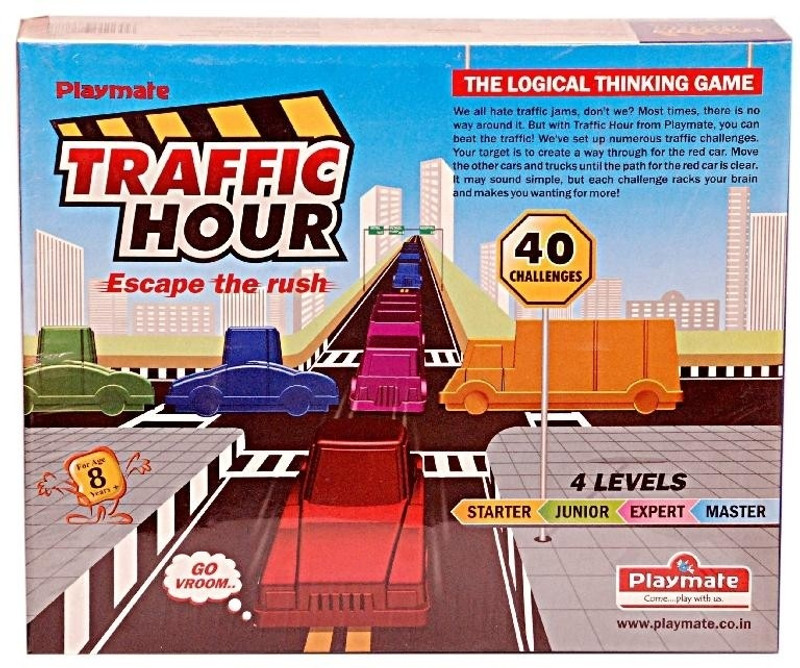 Playmate Traffic Hour Board Game