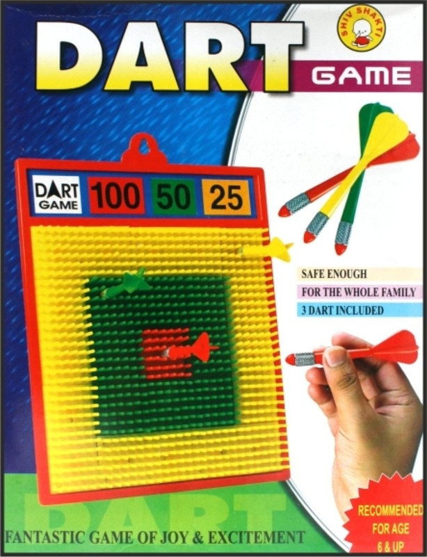 Ratnas Square Dart Game Board Game