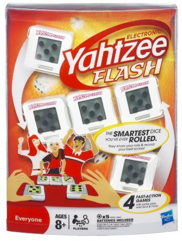 Hasbro Electronic Yahtzee Flash Board Game