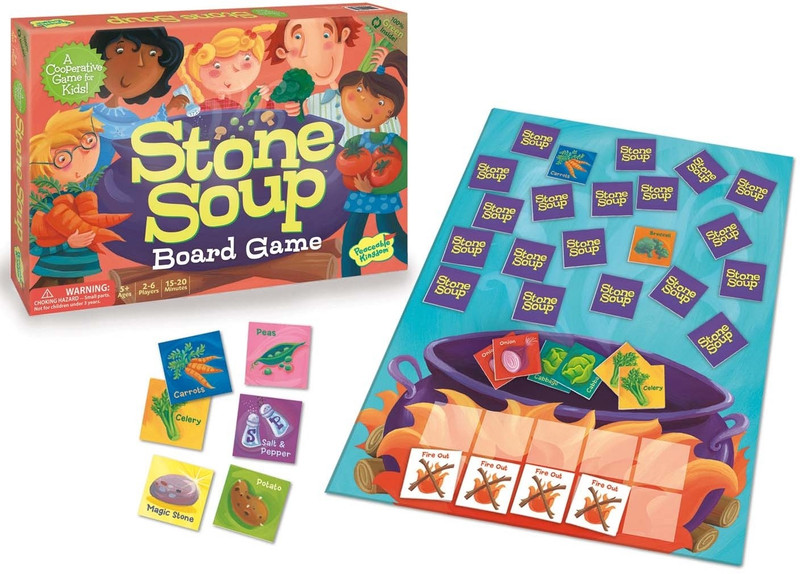 Peaceable Kingdom Stone Soup Board Game