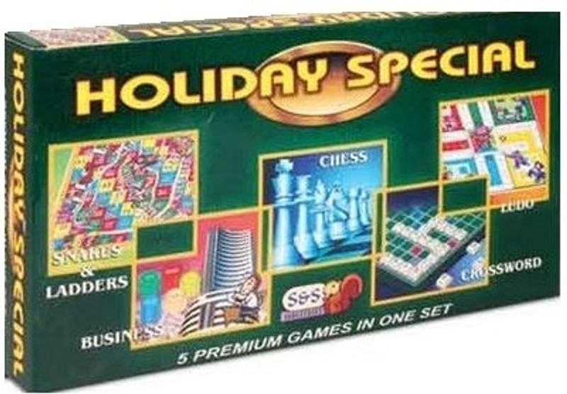 Giftoscope Ajanta Holiday Special 5 Premium Games Board Game