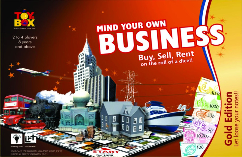 Toysbox Business Gold Board Game