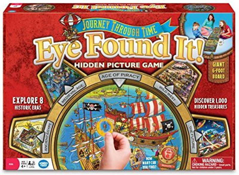 Wonder Forge Journey Through Time Eye Found It Board Game