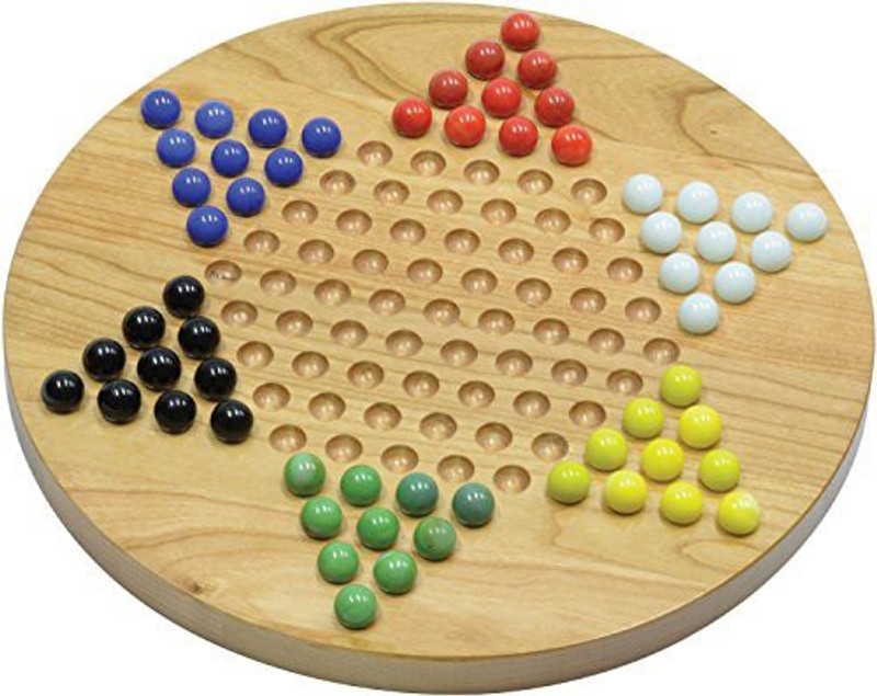 Maple Landmark Chinese Checkers Made In Usa Board Game