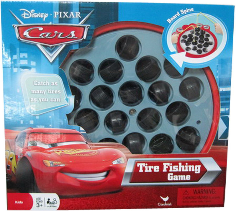 Cardinal Industries Cars Tyre Fishing Board Game