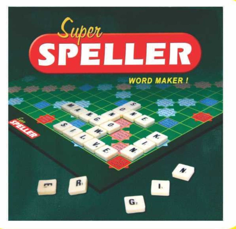 C J Enterprise Super Speller Board Game