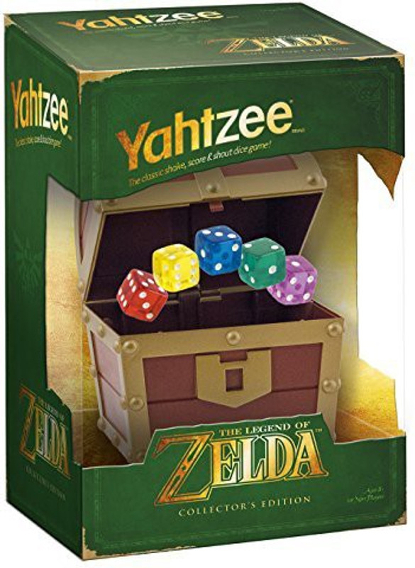 USAopoly Yahtzee The Legend Of Zelda Collector'S Edition Board Game