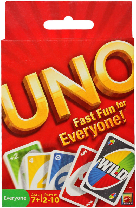 Mattel Games UNO CARDS Board Game