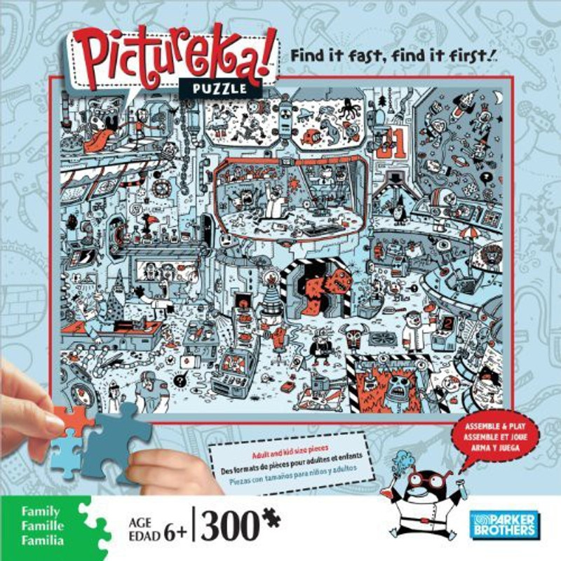 Pictureka Puzzle Parker Brothers Space Setting Item No 0447002 Board Game