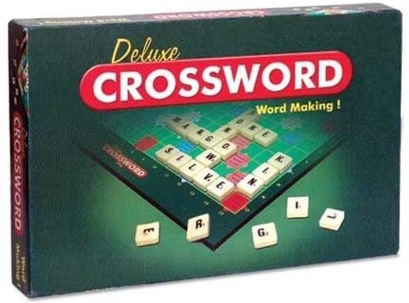 Giftoscope Deluxe Crossword Word Making Board Game
