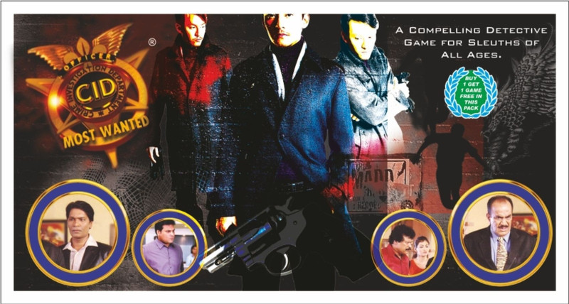 Ratnas C.I.D Senior 2 In1 Board Game