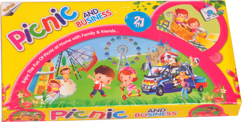 Ratnas Picnic N Business 2 in1 Board Game