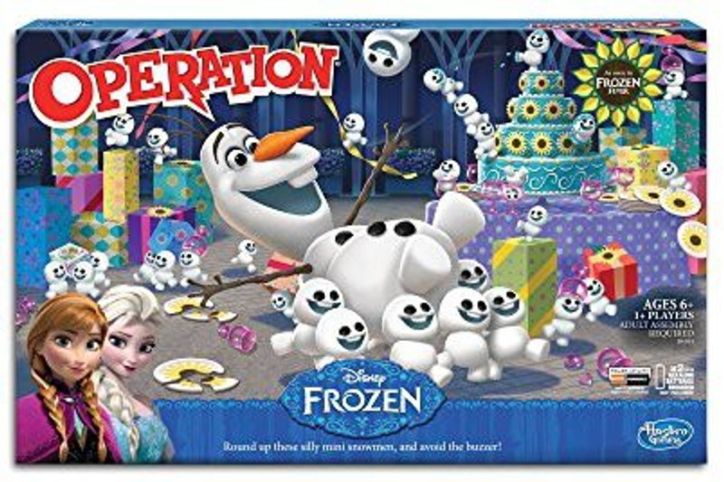 Hasbro Olaf Operation Board Game