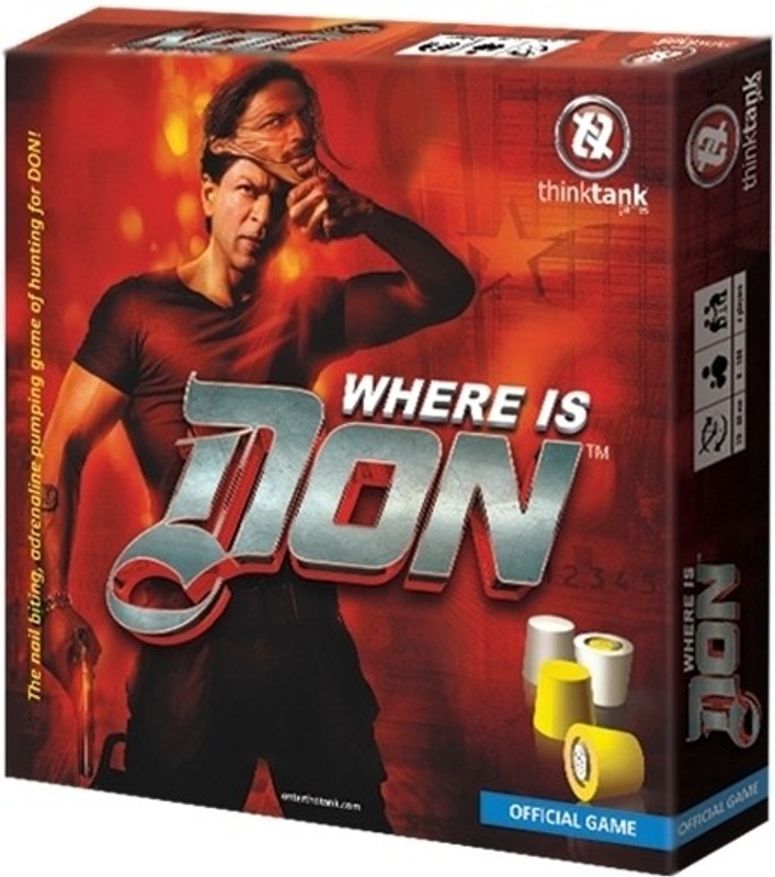Think Tank Games Where is Don Board Game