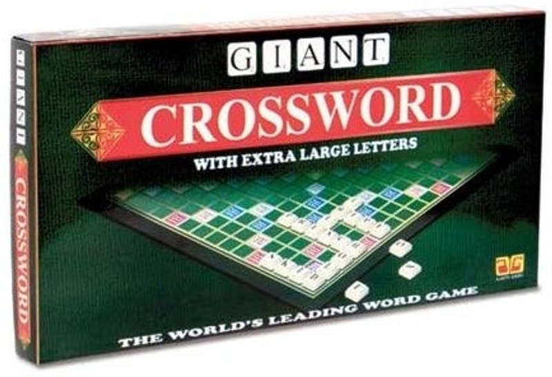 Giftoscope Giant Crossword with Extra Large Letters Board Game
