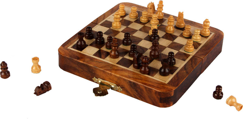 Hamleys Non Magnetic Wooden Chess set Board Game RS.549 (50.00% Off) - Flipkart