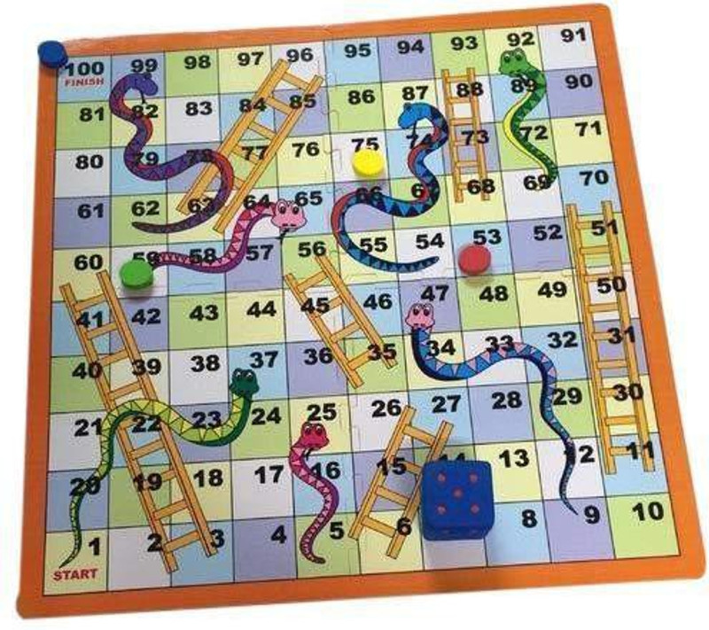 Cutez Snakes & Ladders Board Game