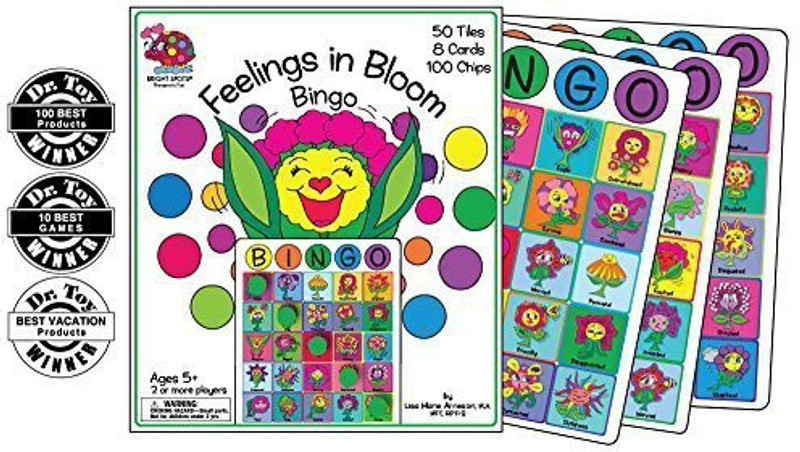 Bright Spots Feelings In Bloom Bingo (Play Therapy S) Board Game