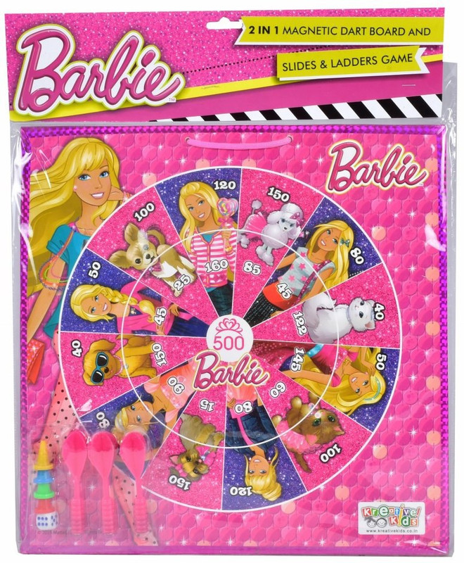 Kreative Kids Barbie-Dart Board Board Game
