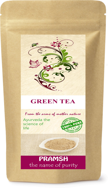 PRAMSH Pramsh Premium Quality Green Tea - 100% Pure, Natural & Herbal Leaves(100 g)