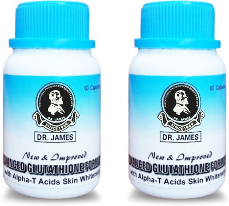 Dr. James Glutathione skin whitening pills (60 g) (Pack of 2)(60 g)