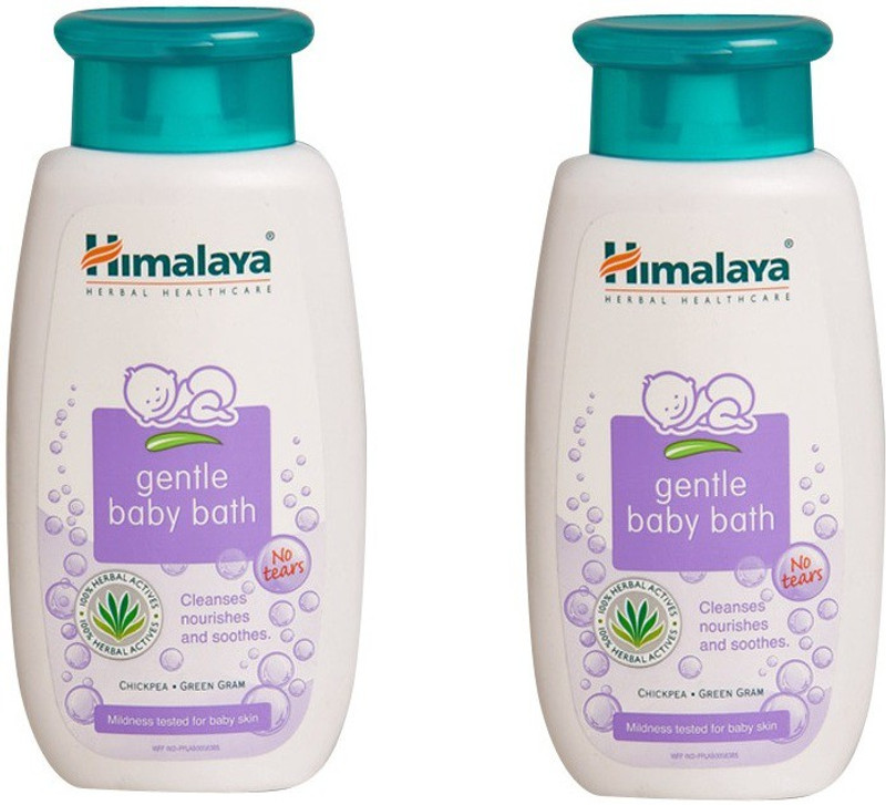 Himalaya Herbals Gentle Baby Bath(Pack of 2)(100 ml, Pack of 2)