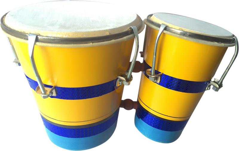 NSR Traders BW2 Wooden Bongo(6 cm)