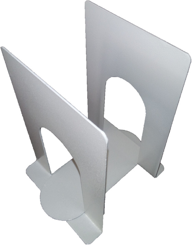 Dixon Carbon Steel Book End(White, Pack of 2) RS.559 (62.00% Off) - Flipkart