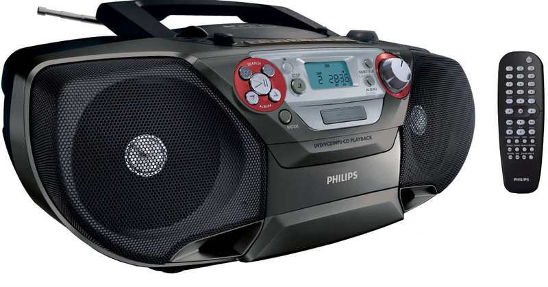 Philips AZ5740/98 Boom Box(Silver)