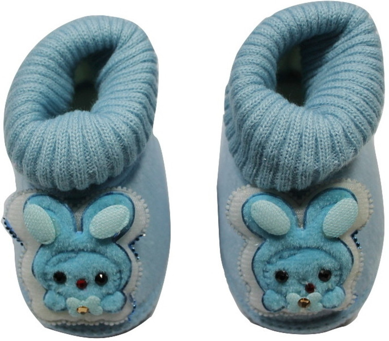 Camey Booties(Toe to Heel Length - 12 cm, Blue)